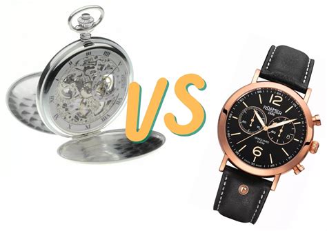 pocket watch vs wrist